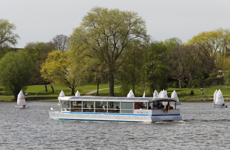 Elektrischer Wasserbus "Solaaris"
Foto: Münsterview/Tronquet